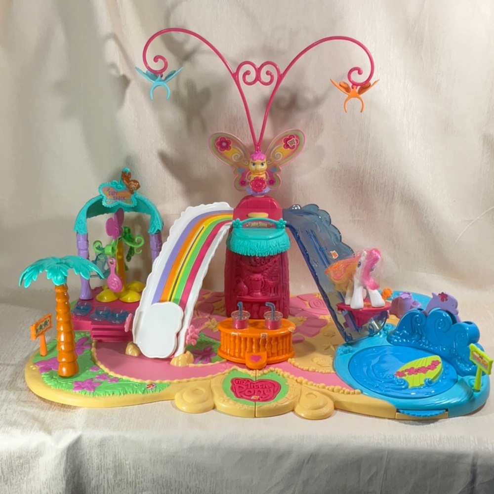 2005 My Little Pony G3 Butterfly Island Adventure Playset Complete